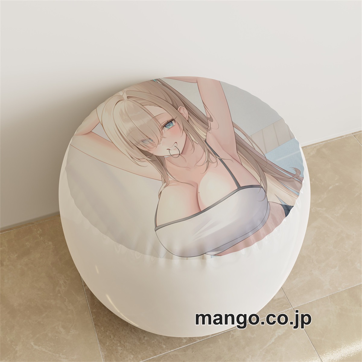 PVC ラウンドスツール【ブルーアーカイブ】杏山カズサ 一之瀬アスナ アニメ キャラクターグッズ PVC製 ラウンドスツール コレクション用 2