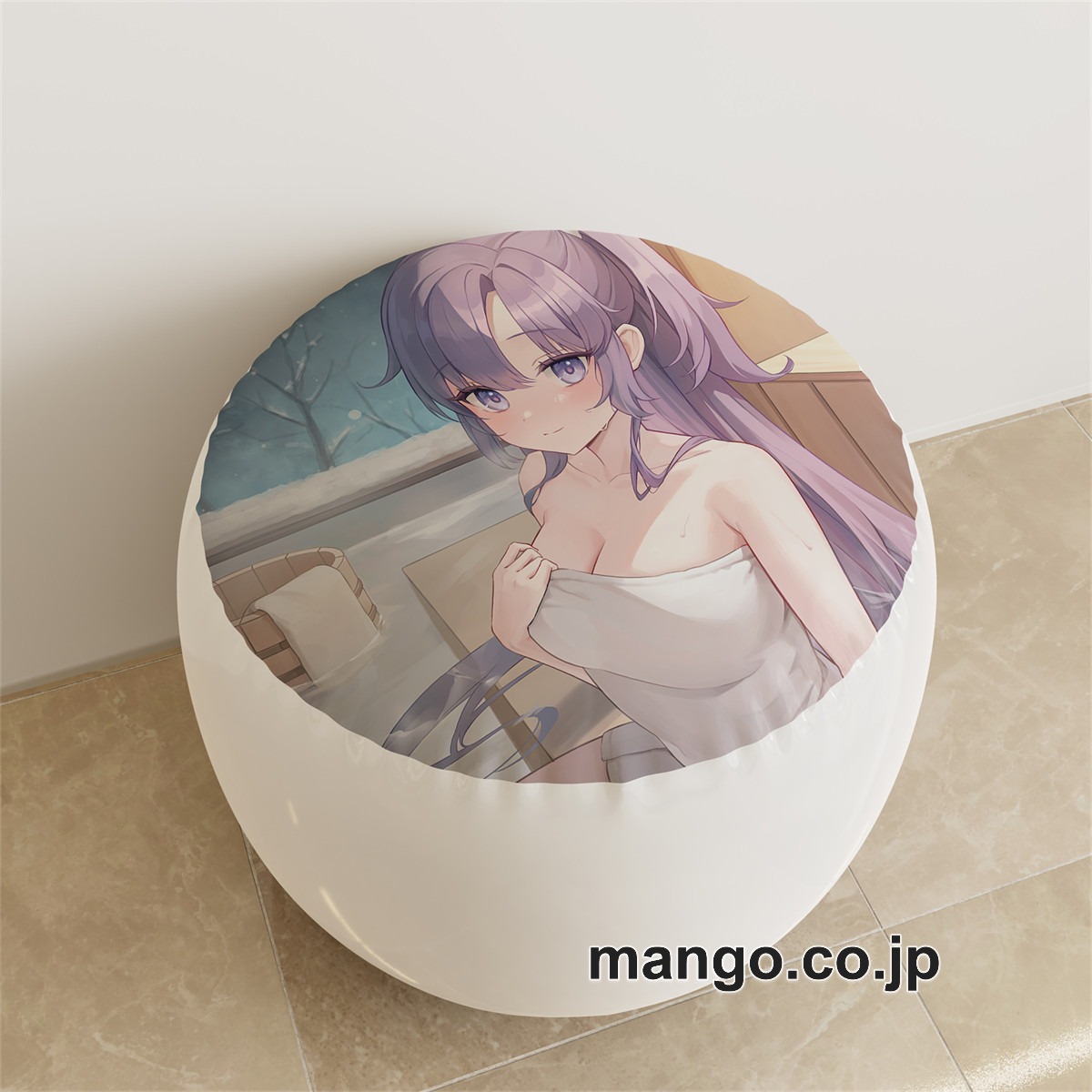 PVC ラウンドスツール【ブルーアーカイブ】早瀬ユウカ アニメ キャラクターグッズ PVC製 ラウンドスツール コレクション用