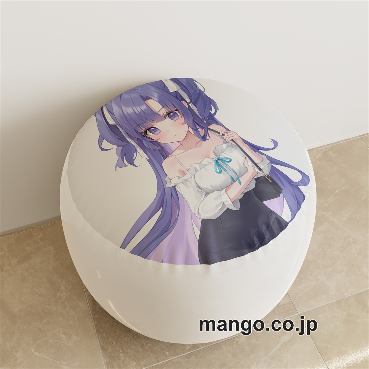 PVC ラウンドスツール【ブルーアーカイブ】早瀬ユウカ アニメ キャラクターグッズ PVC製 ラウンドスツール コレクション用 2