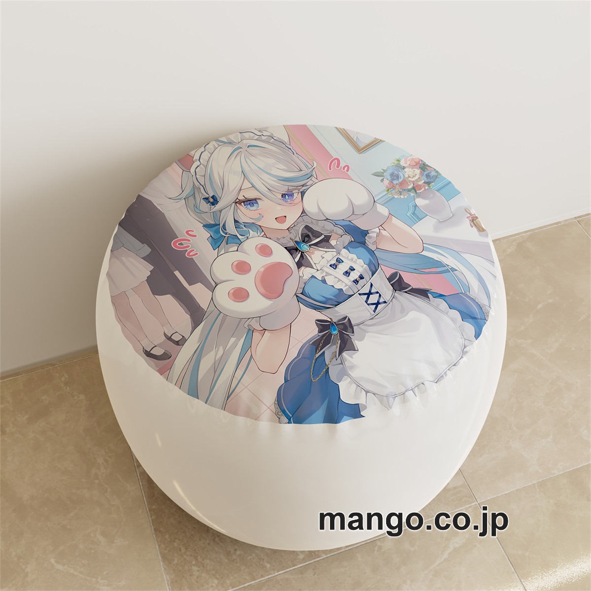 PVC ラウンドスツール【原神】フリーナ アニメ キャラクターグッズ PVC製 ラウンドスツール コレクション用