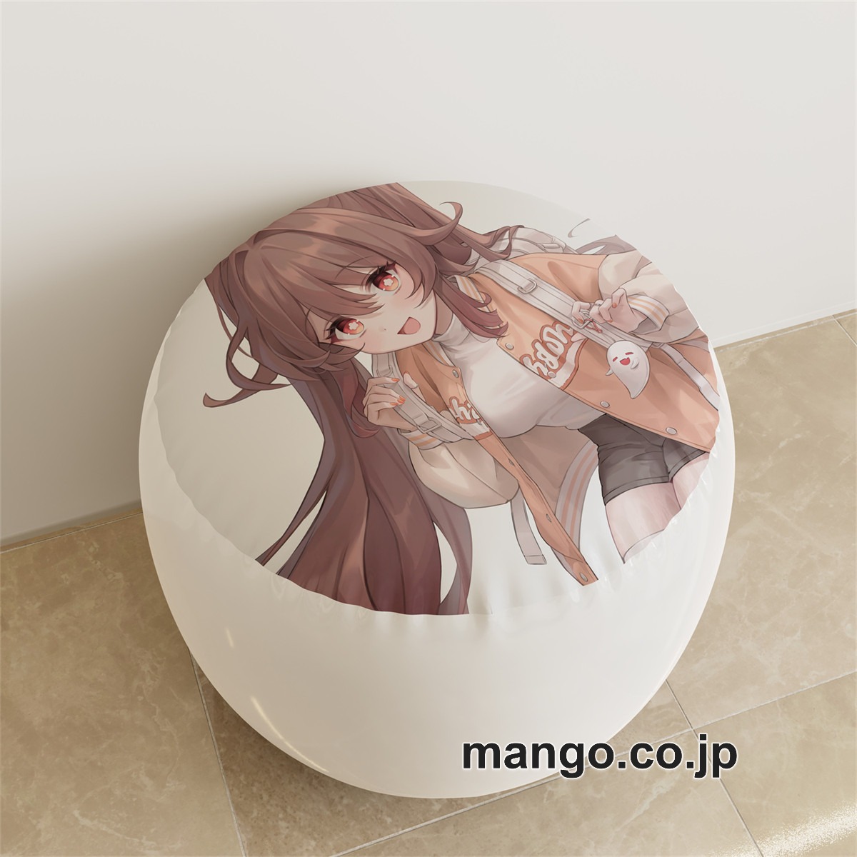 PVC ラウンドスツール【原神】胡桃 アニメ キャラクターグッズ PVC製 ラウンドスツール コレクション用