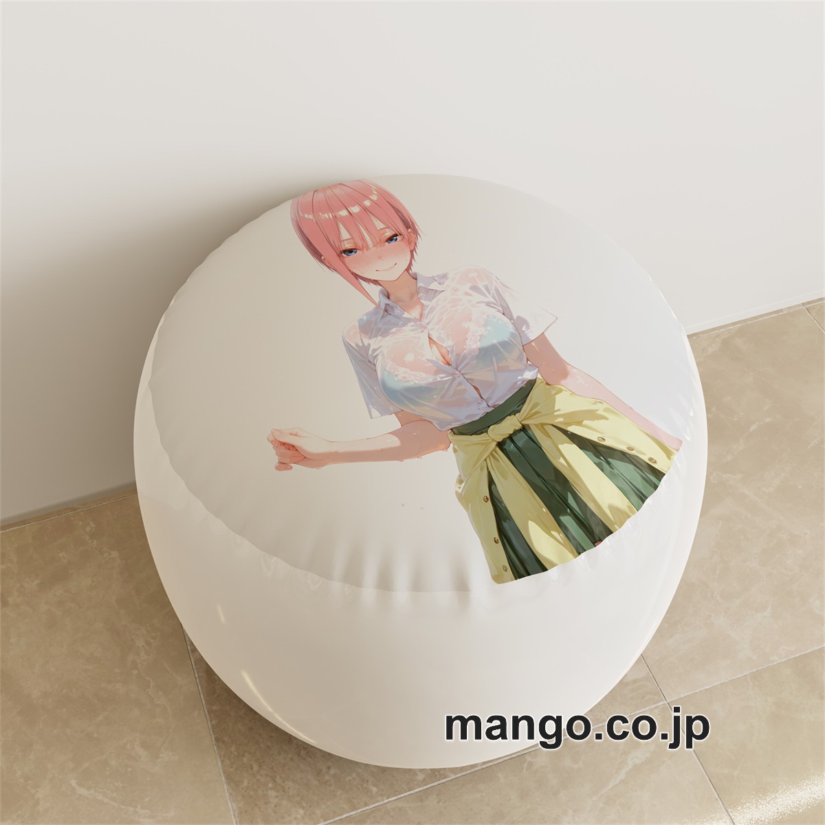 PVC ラウンドスツール【五等分の花嫁】中野一花 アニメ キャラクターグッズ PVC製 ラウンドスツール コレクション用