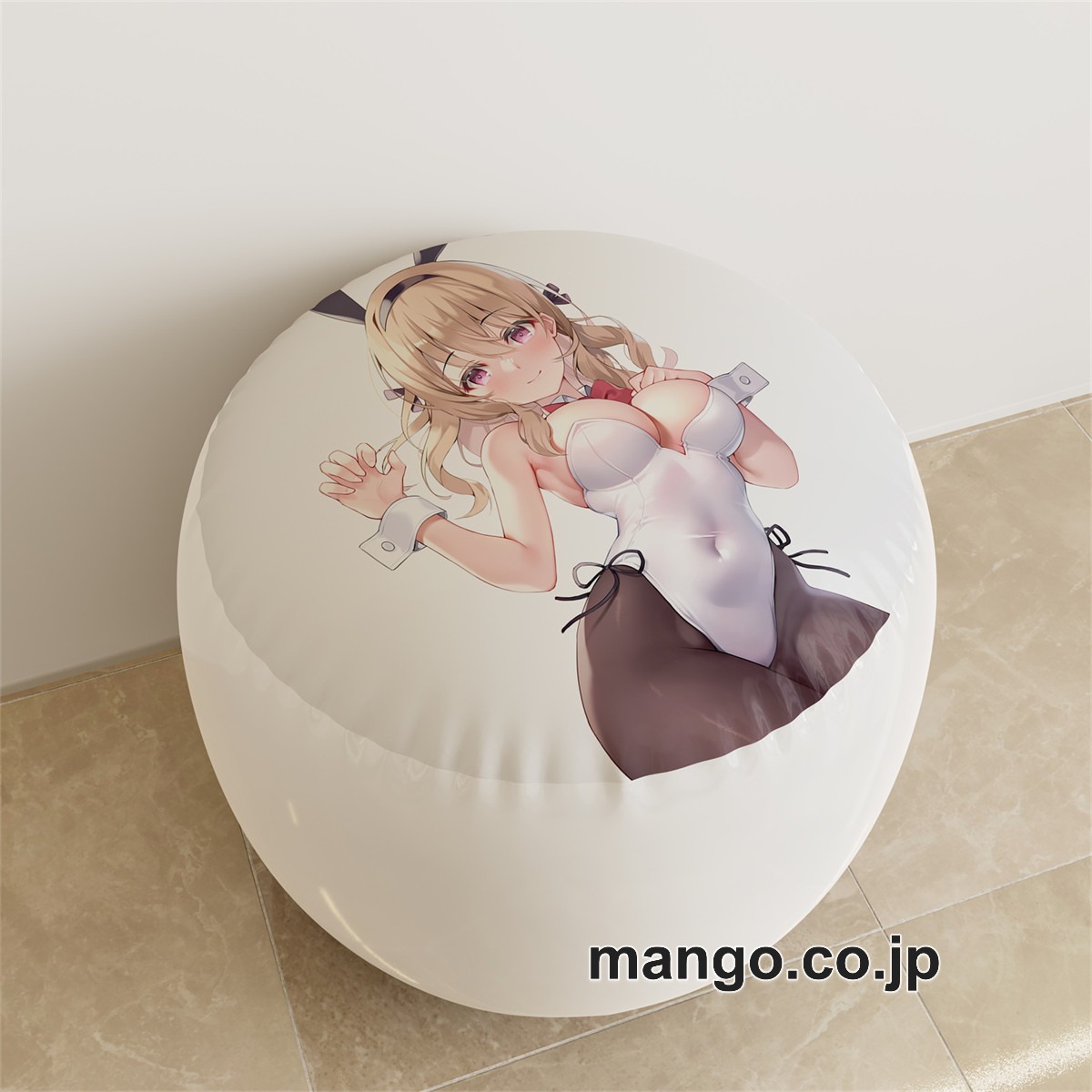 PVC ラウンドスツール【オリジナル】バニーガール アニメ キャラクターグッズ PVC製 ラウンドスツール コレクション用 2