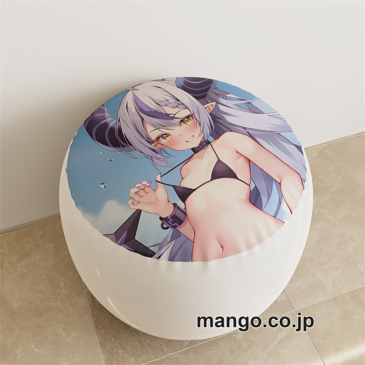 PVC ラウンドスツール【バーチャルYouTuber】ラプラス 博衣こより アニメ キャラクターグッズ PVC製 ラウンドスツール コレクション用
