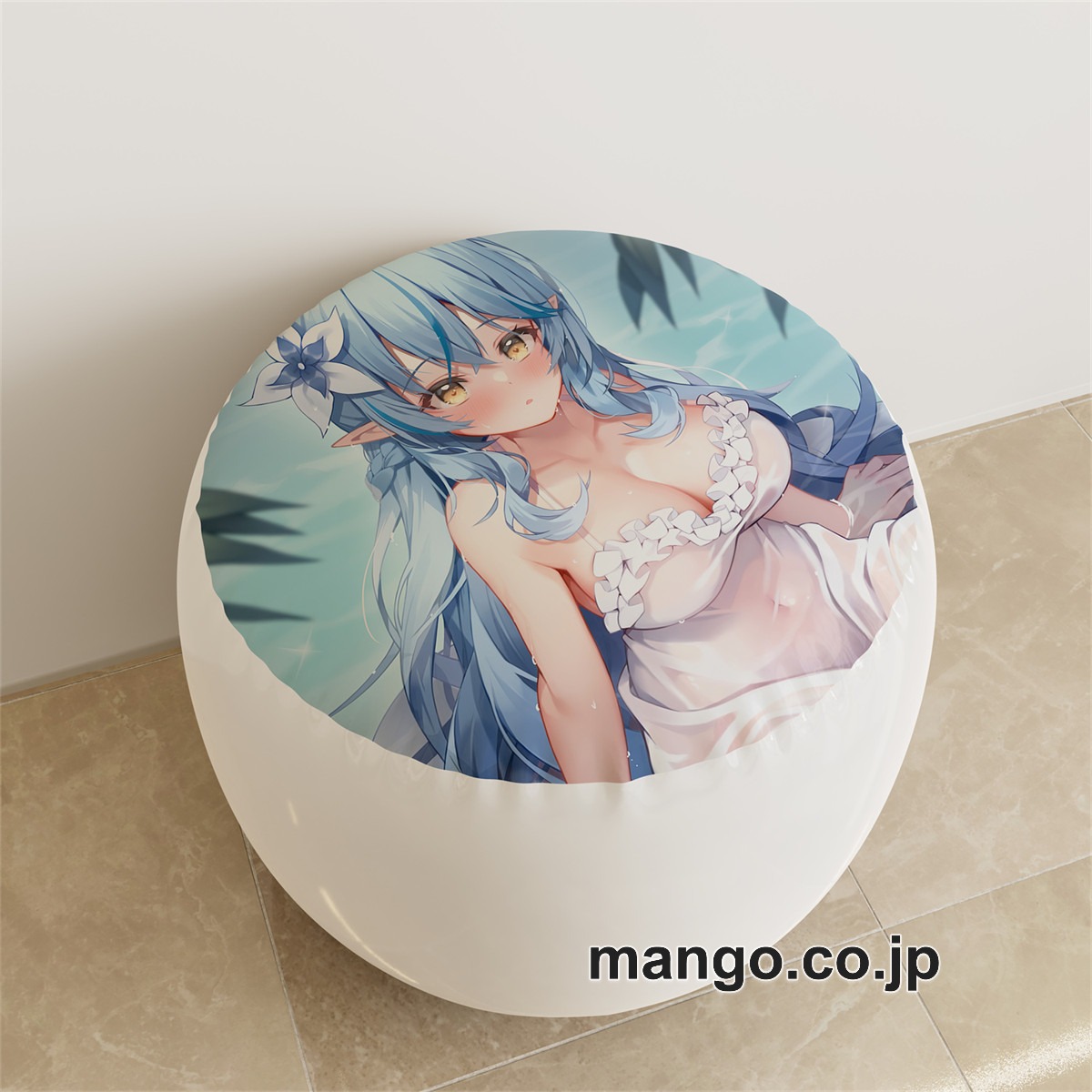 PVC ラウンドスツール【バーチャルYouTuber】雪花ラミィ 鷹嶺ルイ アニメ キャラクターグッズ PVC製 ラウンドスツール コレクション用