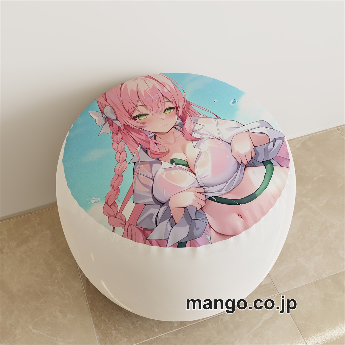 PVC ラウンドスツール【ブルーアーカイブ】浦和ハナコ 浅黄ムツキ アニメ キャラクターグッズ PVC製 ラウンドスツール コレクション用