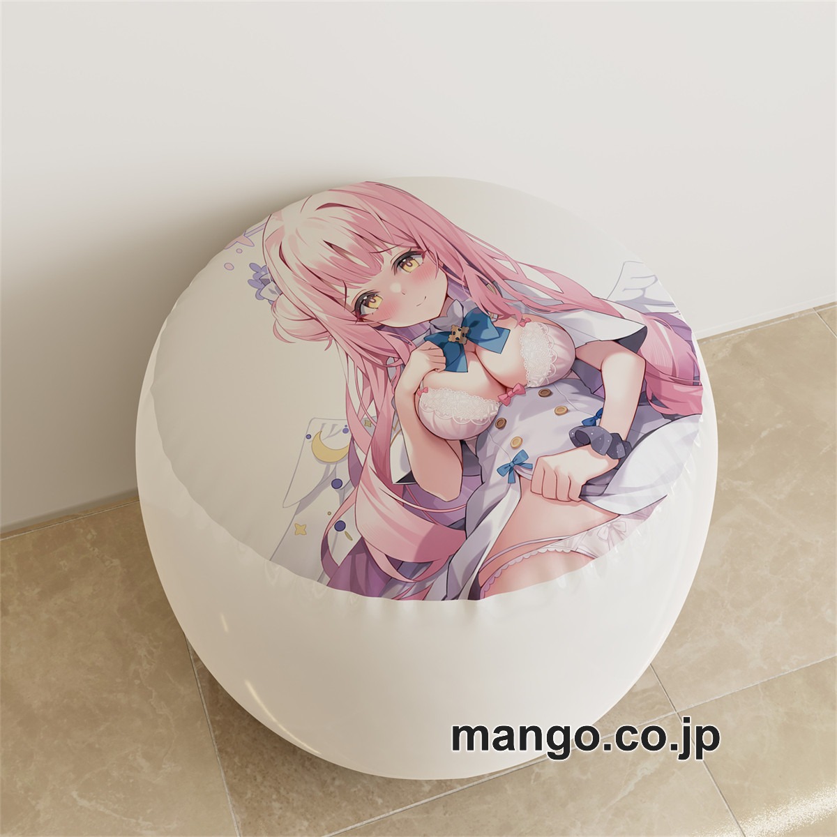 PVC ラウンドスツール【ブルーアーカイブ】聖園ミカ アニメ キャラクターグッズ PVC製 ラウンドスツール コレクション用