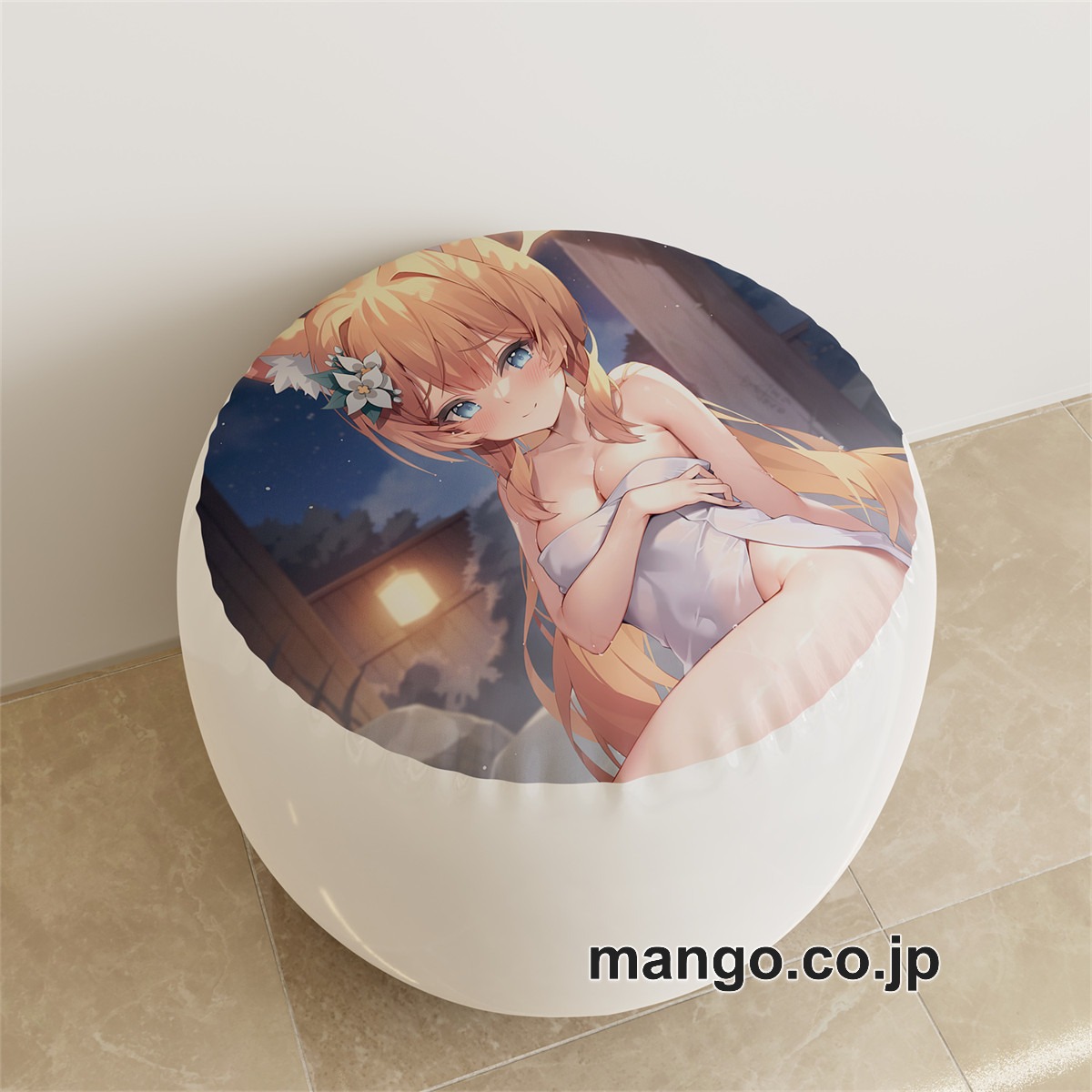 PVC ラウンドスツール【ブルーアーカイブ】伊落マリー アニメ キャラクターグッズ PVC製 ラウンドスツール コレクション用