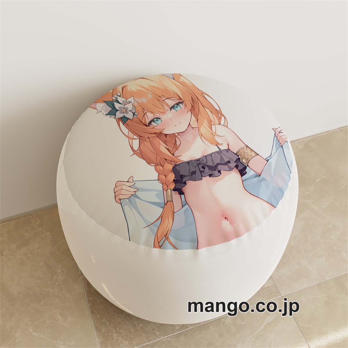 PVC ラウンドスツール【ブルーアーカイブ】伊落マリー アニメ キャラクターグッズ PVC製 ラウンドスツール コレクション用 2