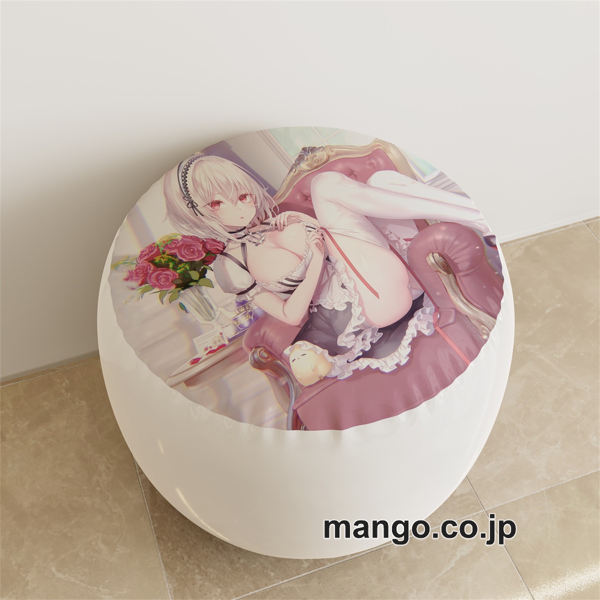 PVC ラウンドスツール【アズールレーン】シリアス アニメ キャラクターグッズ PVC製 ラウンドスツール コレクション用 2