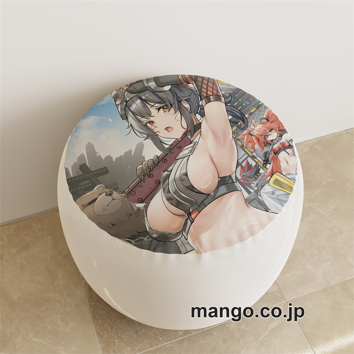 PVC ラウンドスツール【ZenlessZoneZero】グレース・ハワード ニコ・デマラ アニメ キャラクターグッズ PVC製 ラウンドスツール コレクション用