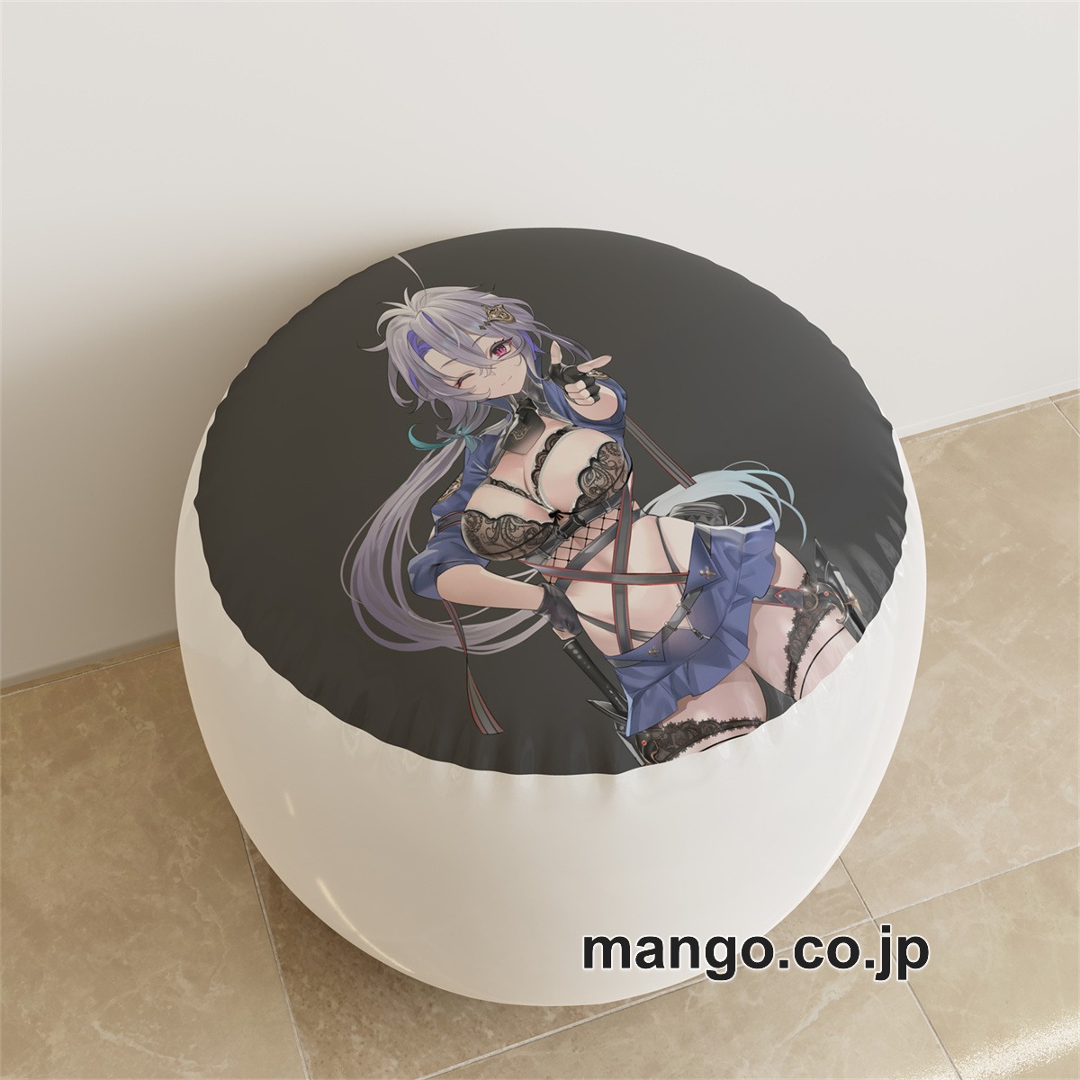 PVC ラウンドスツール【アズールレーン】フォーミダブル フォッシュ アニメ キャラクターグッズ PVC製 ラウンドスツール コレクション用 2