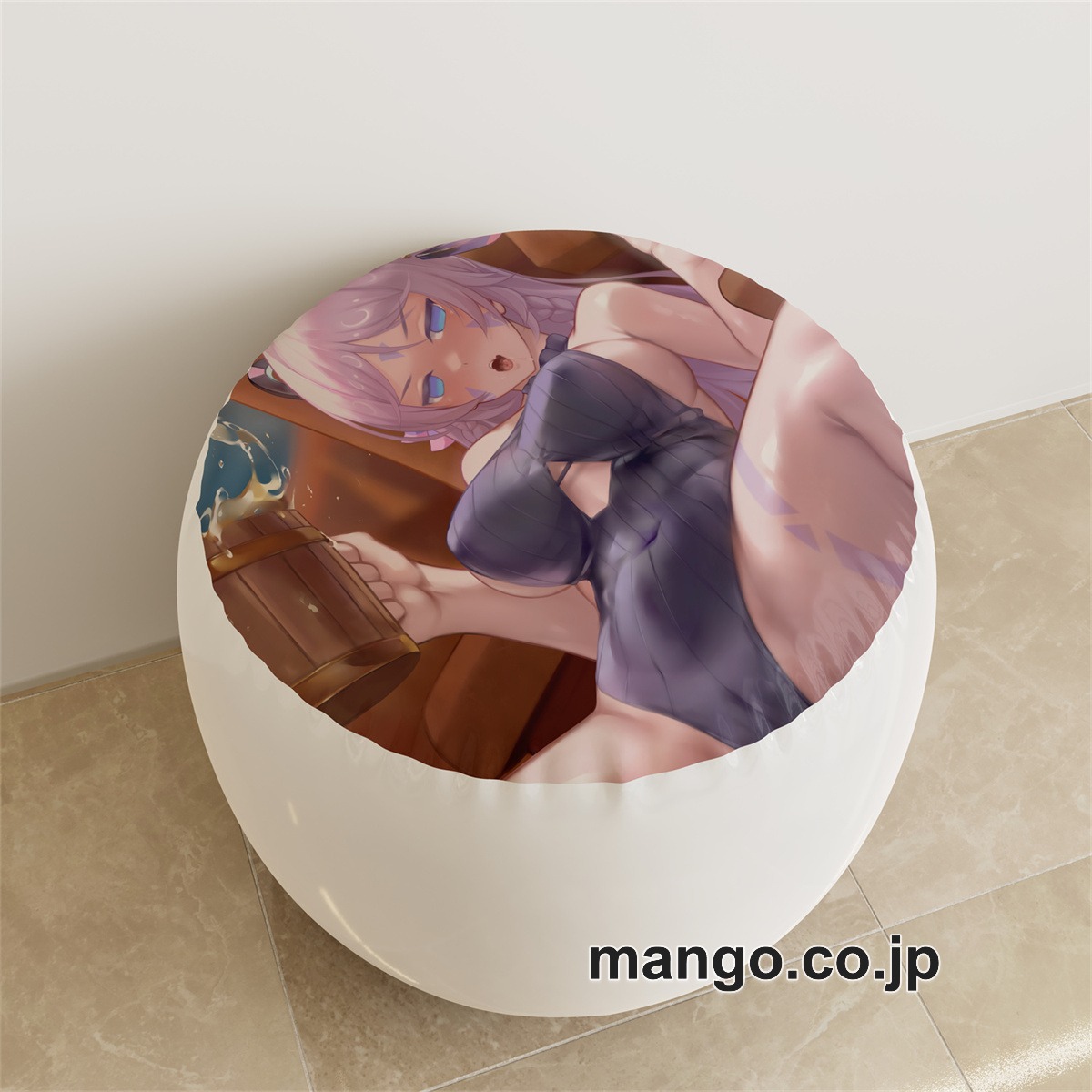 PVC ラウンドスツール【原神】シトラリ アニメ キャラクターグッズ PVC製 ラウンドスツール コレクション用
