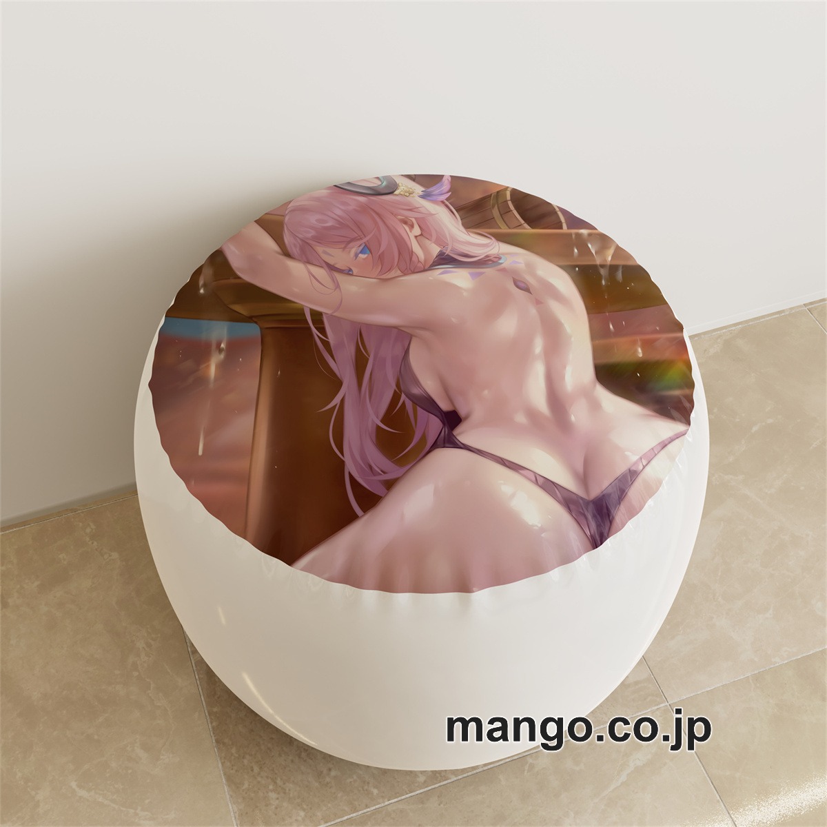 PVC ラウンドスツール【原神】シトラリ アニメ キャラクターグッズ PVC製 ラウンドスツール コレクション用 2