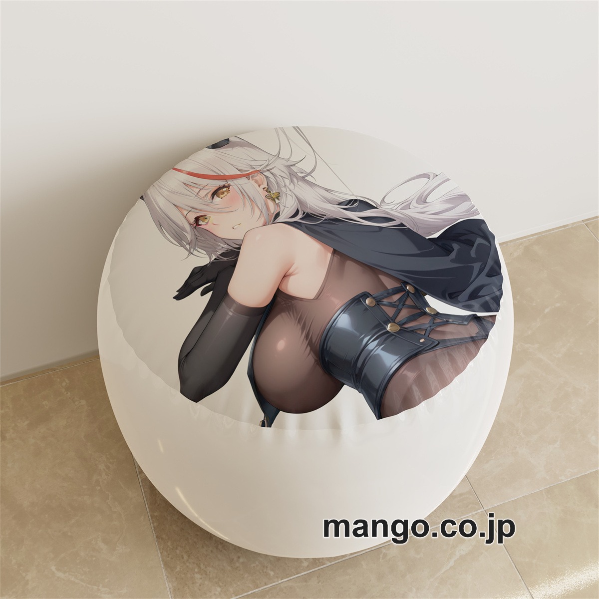 PVC ラウンドスツール【アズールレーン】エーギル エセックス アニメ キャラクターグッズ PVC製 ラウンドスツール コレクション用