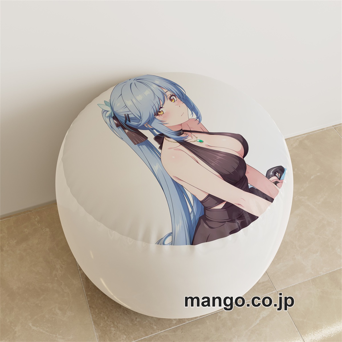 PVC ラウンドスツール【アズールレーン】エーギル エセックス アニメ キャラクターグッズ PVC製 ラウンドスツール コレクション用 2