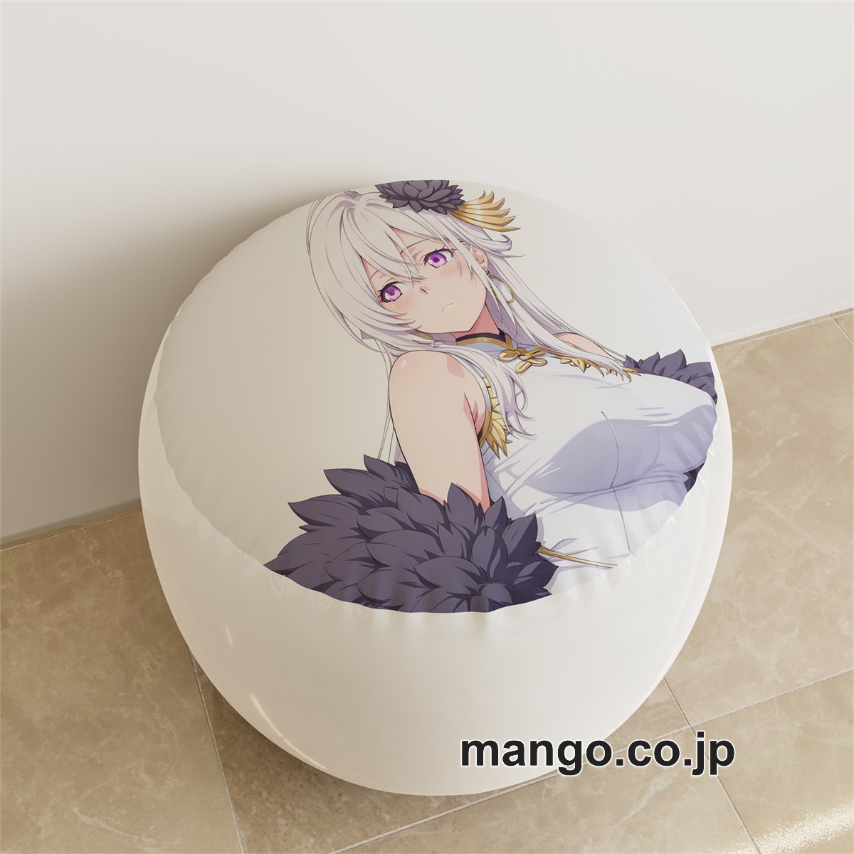 PVC ラウンドスツール【アズールレーン】エンタープライズ アニメ キャラクターグッズ PVC製 ラウンドスツール コレクション用