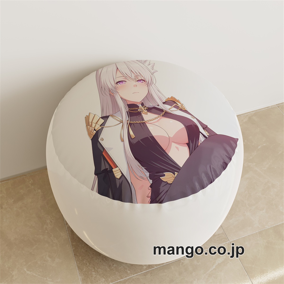 PVC ラウンドスツール【アズールレーン】エンタープライズ アニメ キャラクターグッズ PVC製 ラウンドスツール コレクション用 2