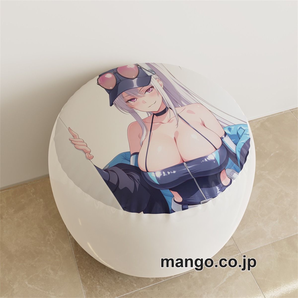 PVC ラウンドスツール【アズールレーン】エンタープライズ アニメ キャラクターグッズ PVC製 ラウンドスツール コレクション用 2