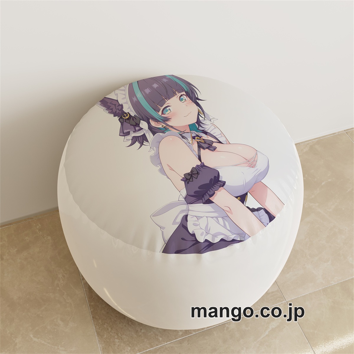 PVC ラウンドスツール【アズールレーン】チェシャー アニメ キャラクターグッズ PVC製 ラウンドスツール コレクション用 2