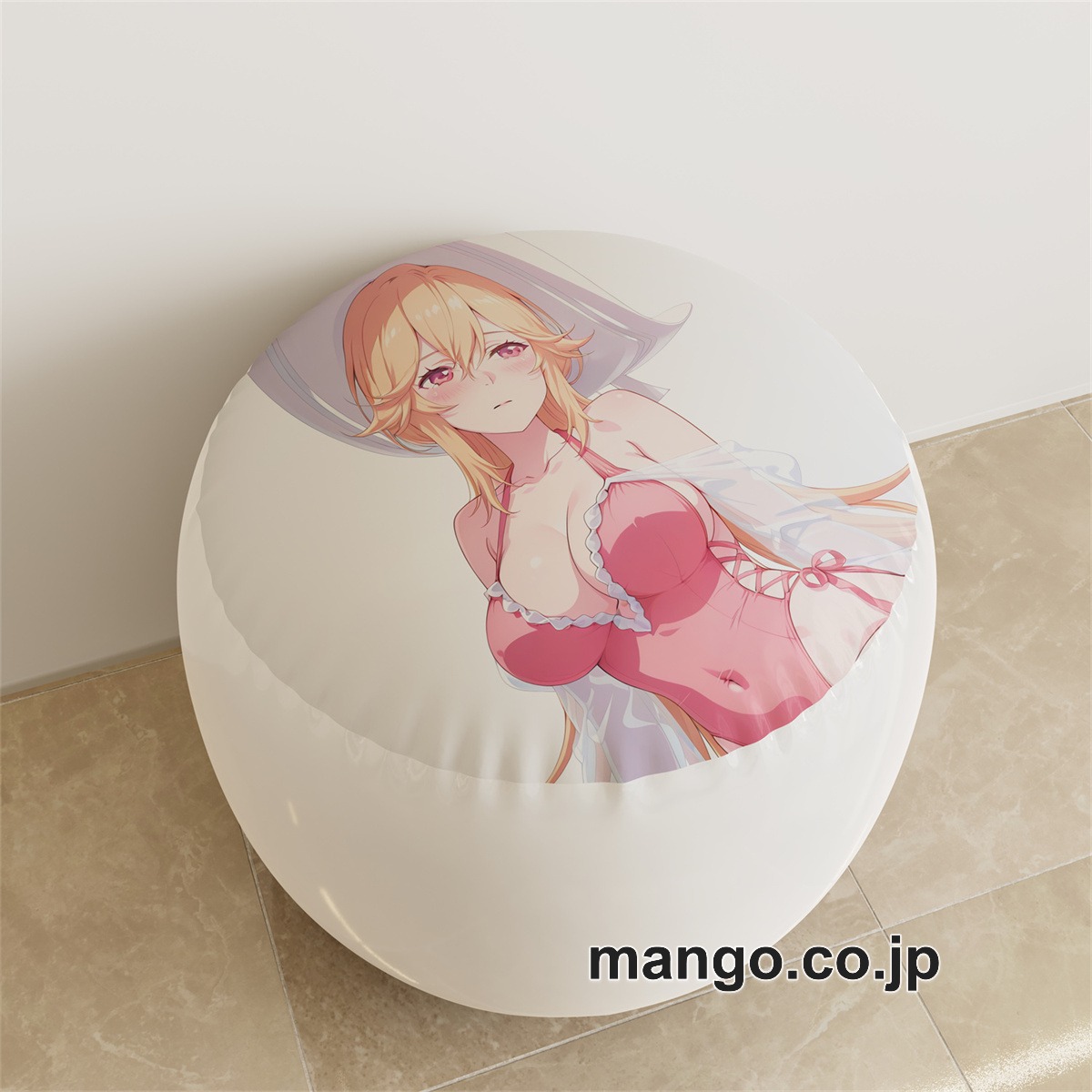 PVC ラウンドスツール【アズールレーン】リシュリュー アニメ キャラクターグッズ PVC製 ラウンドスツール コレクション用 2