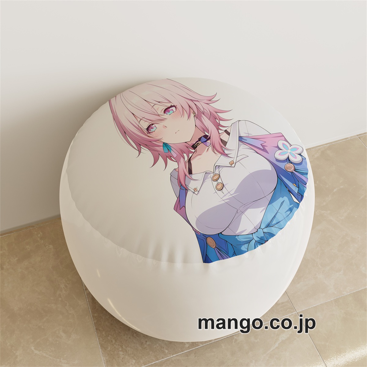 PVC ラウンドスツール【崩壊スターレイル】銀狼 三月なのか アニメ キャラクターグッズ PVC製 ラウンドスツール コレクション用 2