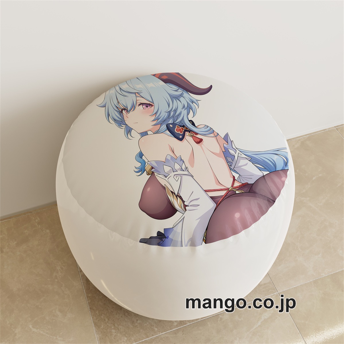 PVC ラウンドスツール【原神】甘雨 アニメ キャラクターグッズ PVC製 ラウンドスツール コレクション用