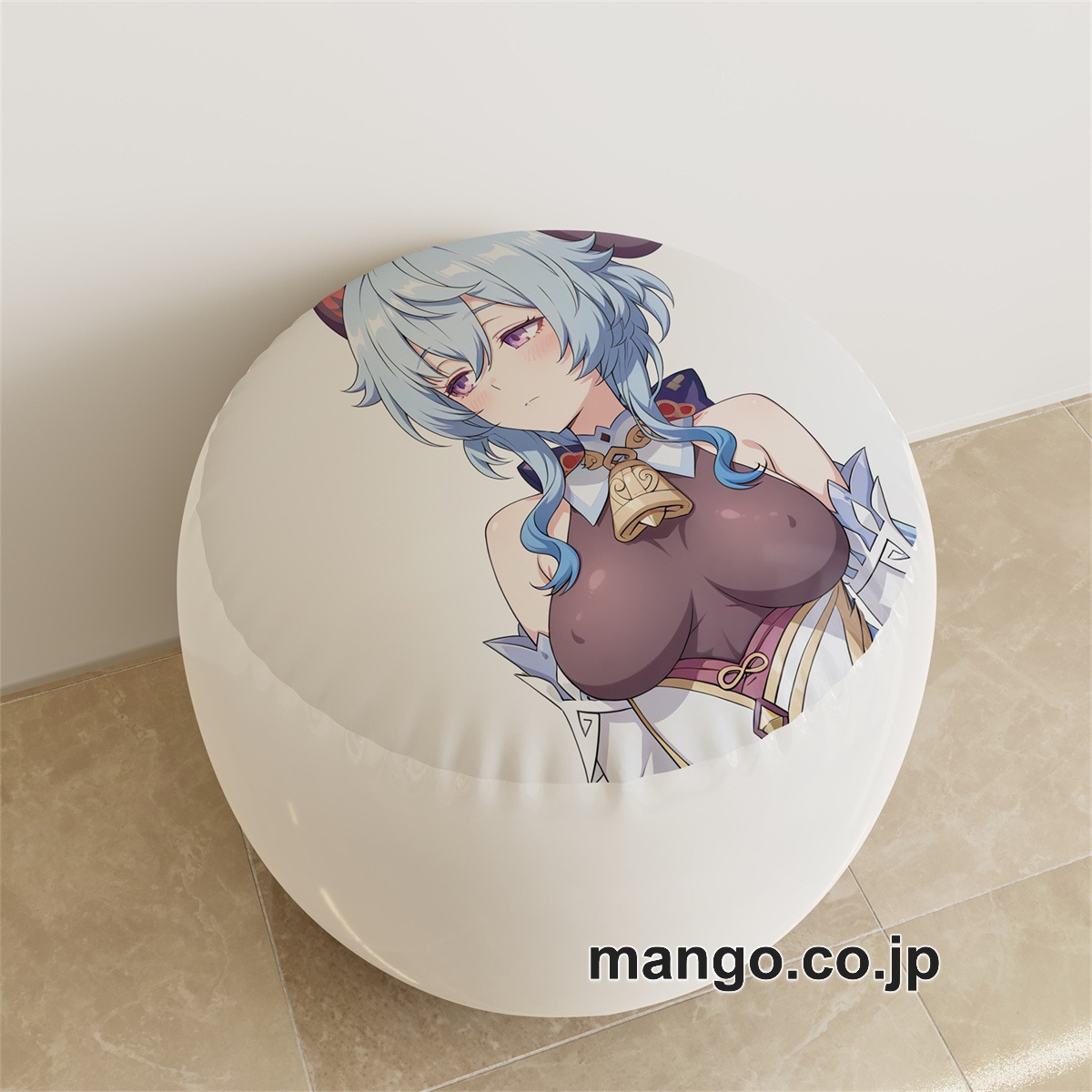 PVC ラウンドスツール【原神】甘雨 アニメ キャラクターグッズ PVC製 ラウンドスツール コレクション用 2