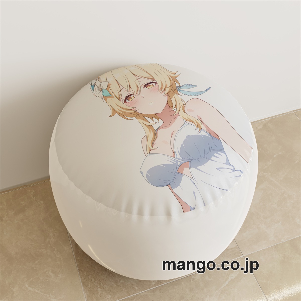 PVC ラウンドスツール【原神】申鶴 蛍 アニメ キャラクターグッズ PVC製 ラウンドスツール コレクション用 2