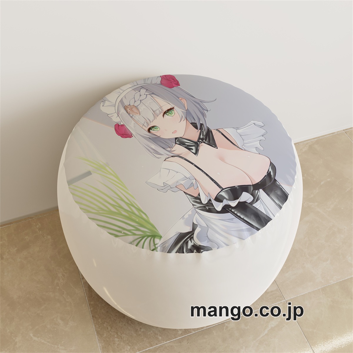 PVC ラウンドスツール【原神】エウルア ノエル アニメ キャラクターグッズ PVC製 ラウンドスツール コレクション用 2